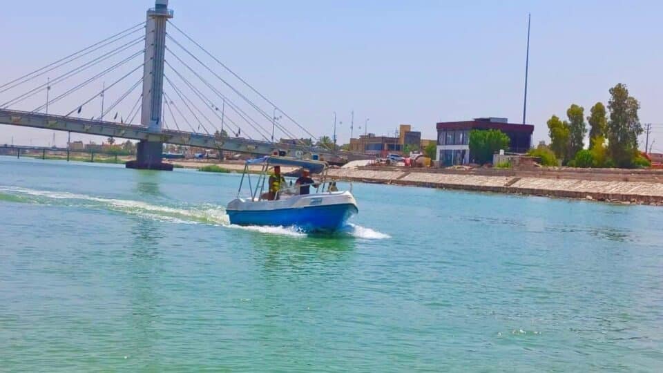 صورة من مقال: العثور على جثة شاب غارق في نهر البدعة شمال الناصرية وعليها آثار طعن